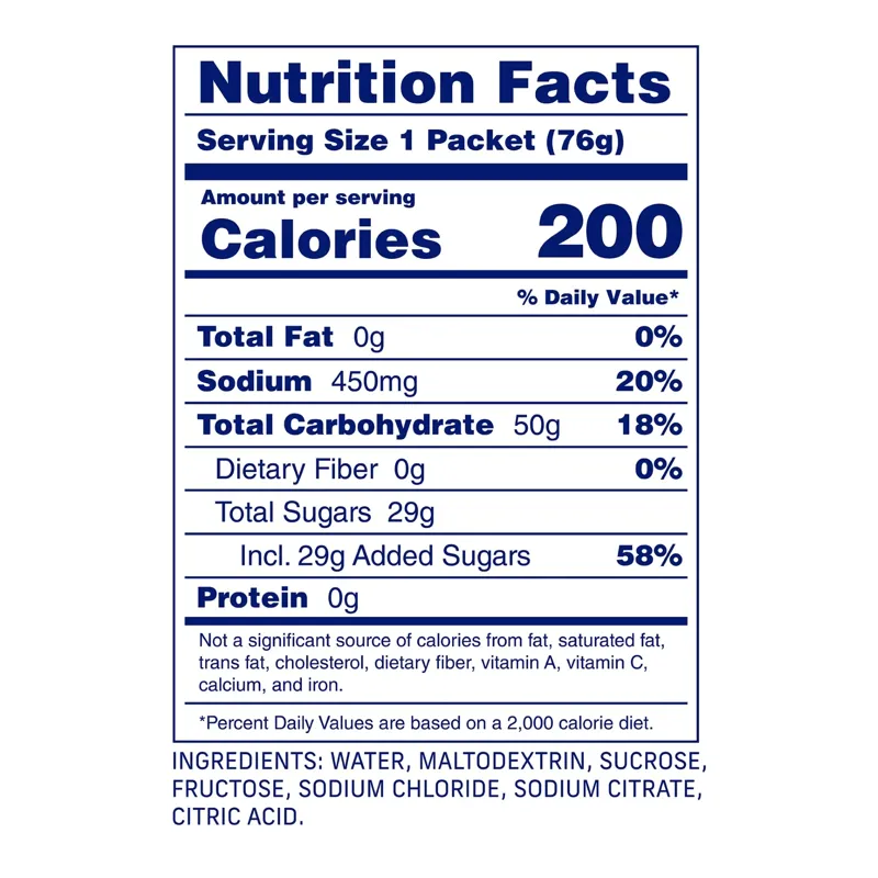 Carbs Fuel 50g Energy Gels Salted Original-2