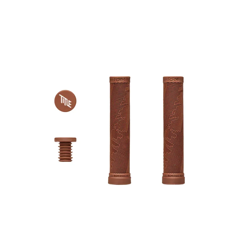 Title Form Grips - Dark Brown