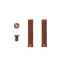 Title Form Grips - Dark Brown