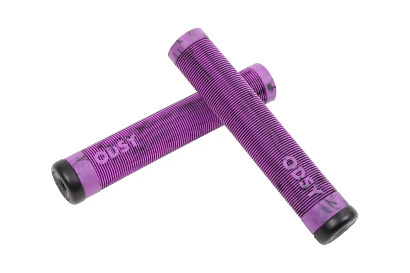 Odyssey Broc Raiford Grip 152mm in Black/Purple Swirl-2