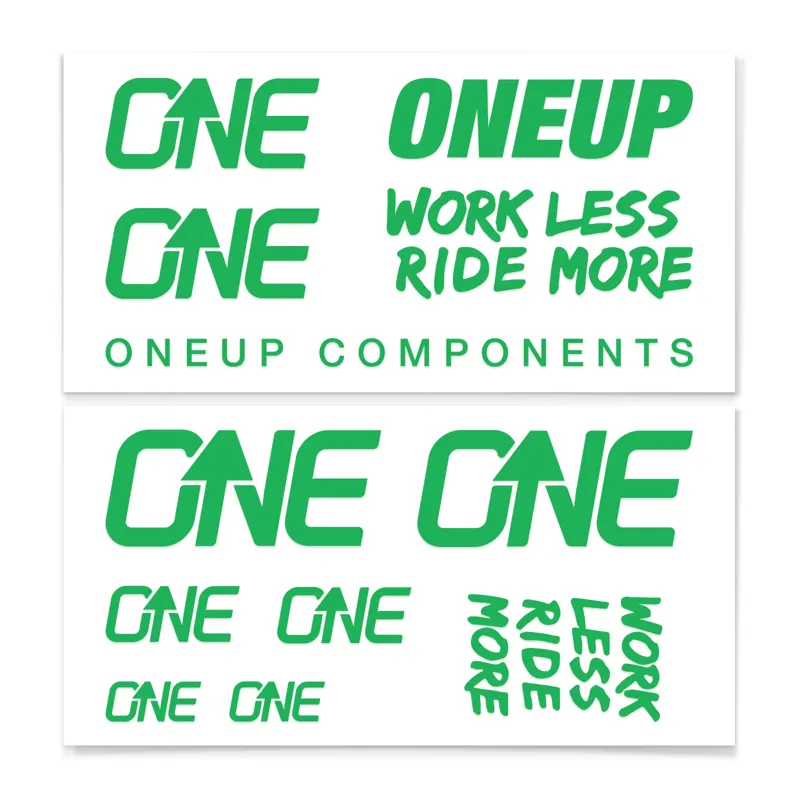OneUp Components Decal Kit in Green