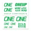 OneUp Components Decal Kit in Green