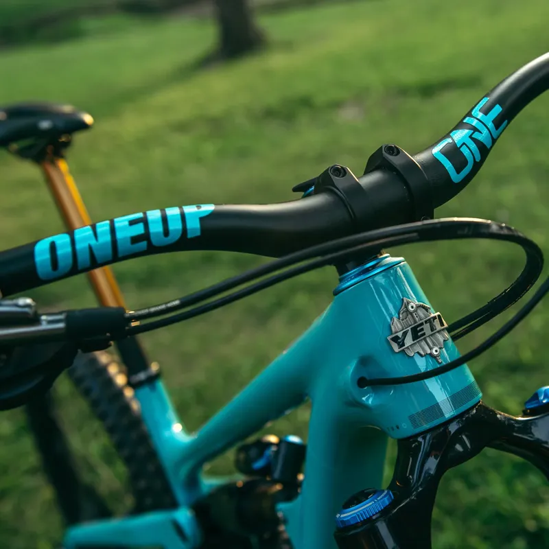 OneUp Components Decal Kit in Turquoise-1