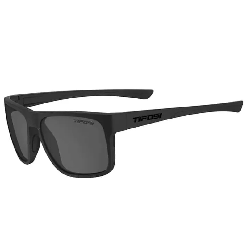 Tifosi Swick Sunglasses Blackout w/ Smoke Lens
