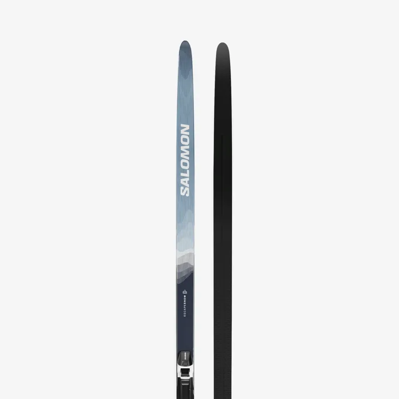 Salomon Escape Snow 59 Grip Predrilled Nordic Skis in Coppen Blue / Sargasso Sea-3