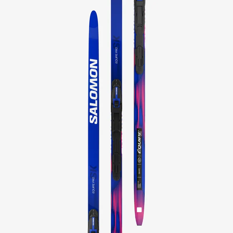 Salomon Equipe Pro Skate and Shift Equipe Skate Nordic Skis: Stiff-1