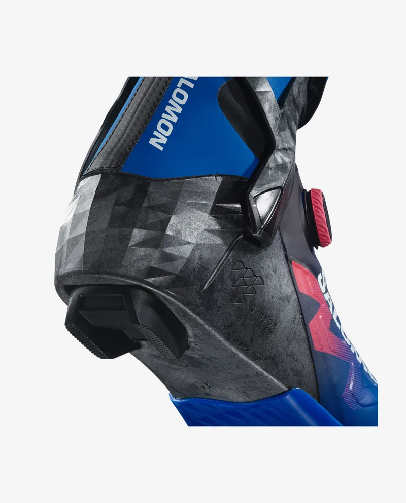 Salomon EQUIPE RACE SKATE BOA Nordic Boots in Black / Race Blue / Equipe Red-4