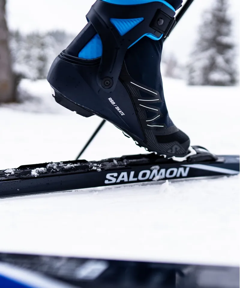 Salomon RS8 Nordic Boots in Dark Navy / Black / Process-5