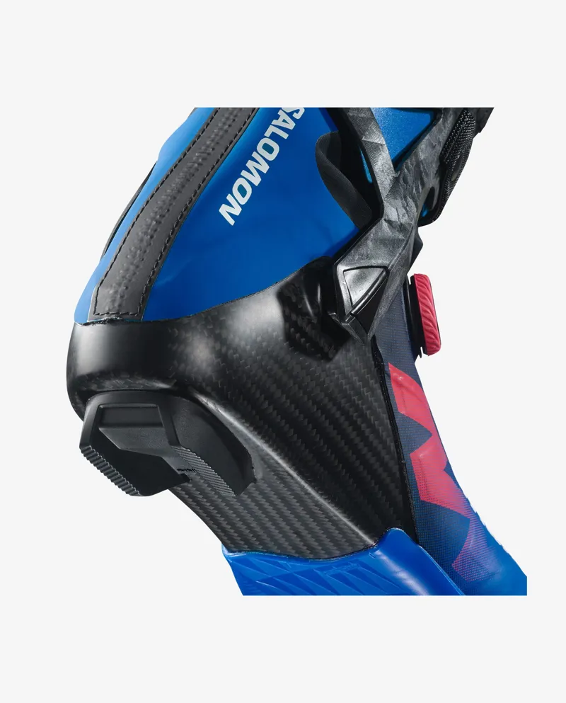 Salomon S/LAB EQUIPE SKATE BOA Nordic Boots in Black / Race Blue / Equipe Red-4