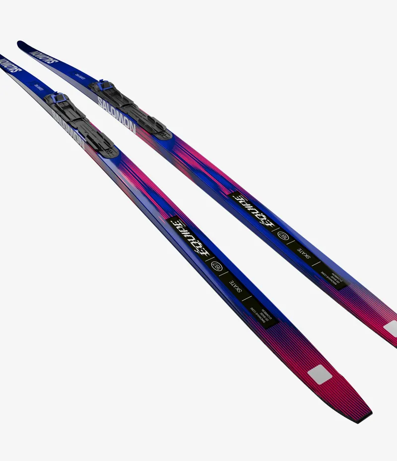 Salomon Equipe Pro Skate / and Shift Equipe Skate Nordic Skis in Black-3
