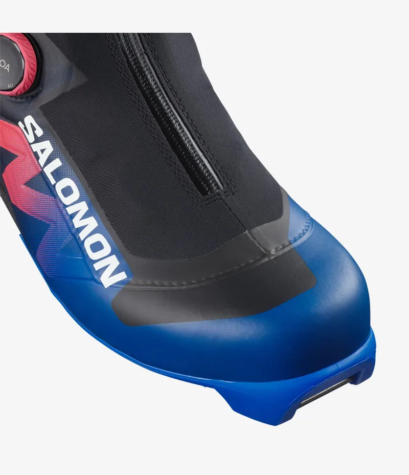 Salomon EQUIPE RACE SKATE BOA Nordic Boots in Black / Race Blue / Equipe Red-3