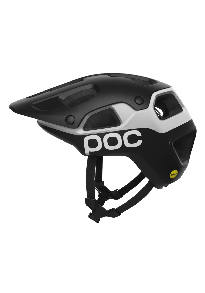 POC Cularis Pure MTB Helmet in Uranium Black Matt/Hydrogen White