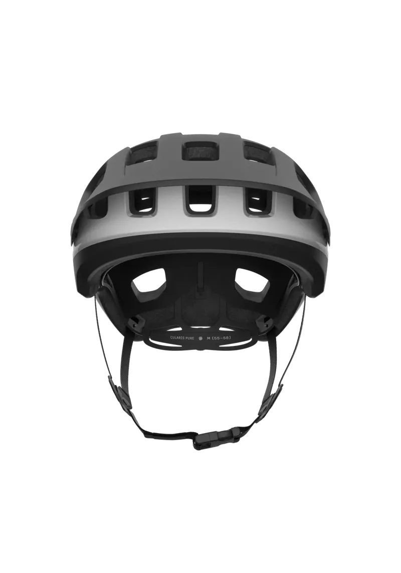 POC Cularis Pure MTB Helmet in Uranium Black Matt/Hydrogen White-2