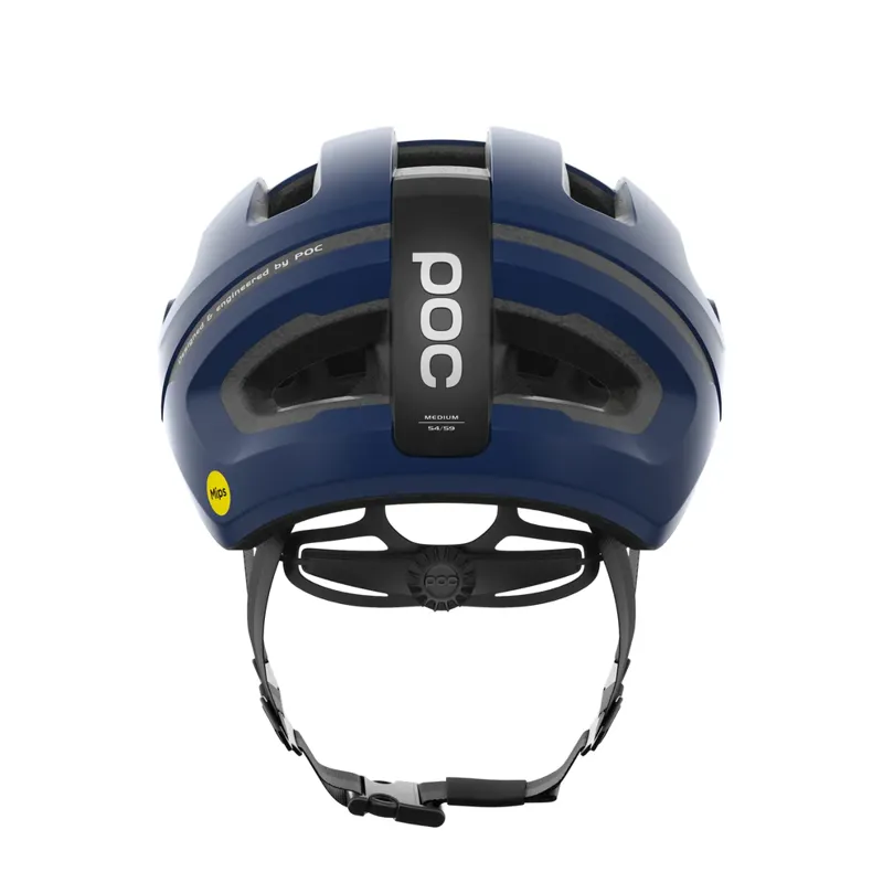POC Omne Air MIPS Helmet: Lead Blue Matt-3