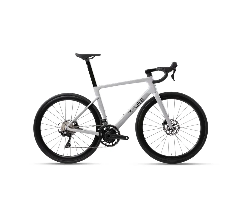 XLAB RS7 Shimano 105 Mechanical Road Bike in Angel Wing White