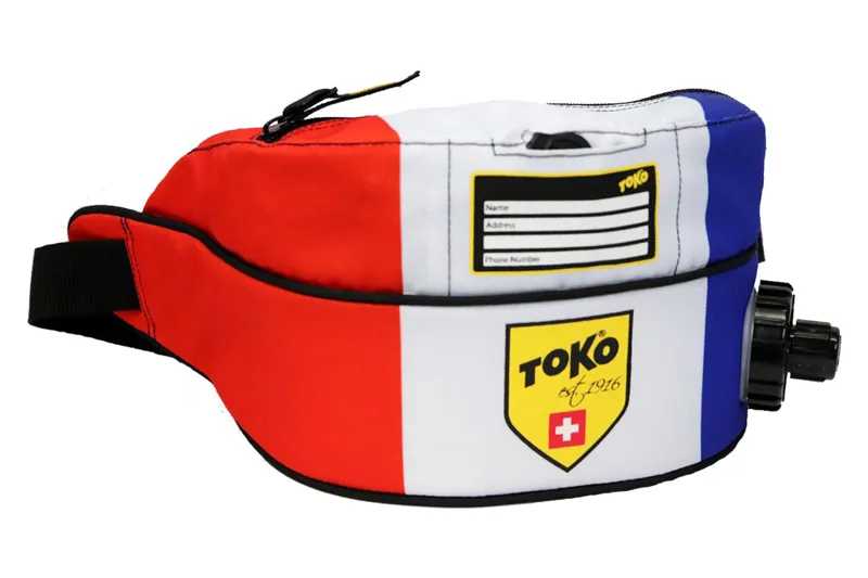 Toko Insulated Drink Belt: Red / White / Blue