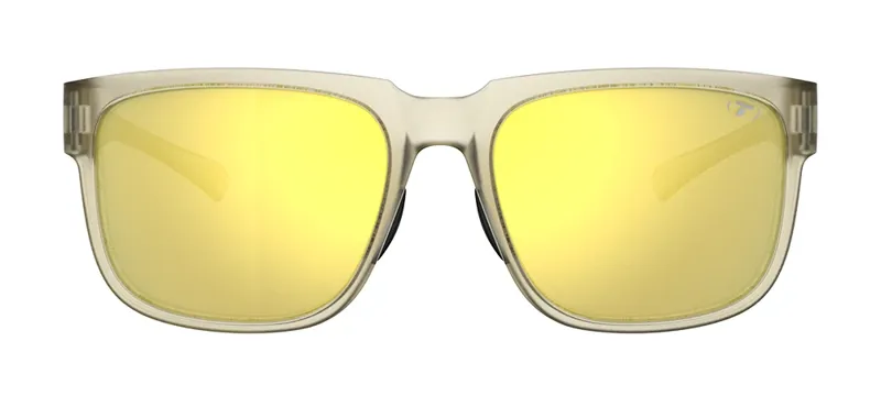 Tifosi Shumo Sunglasses in Satin Citrus Smoke Yellow Mirror