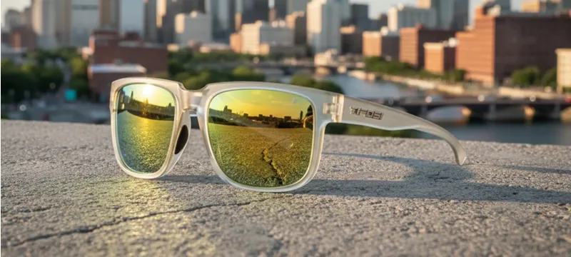 Tifosi Shumo Sunglasses in Satin Citrus Smoke Yellow Mirror-3
