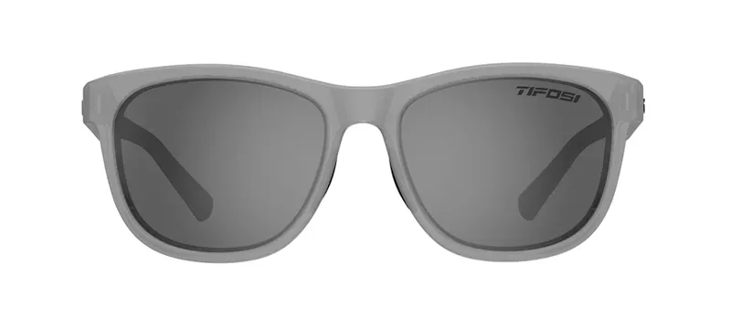 Tifosi SWANK Sunglasses: Satin Vapor w/ Polarized Smoke Tint Lens-1