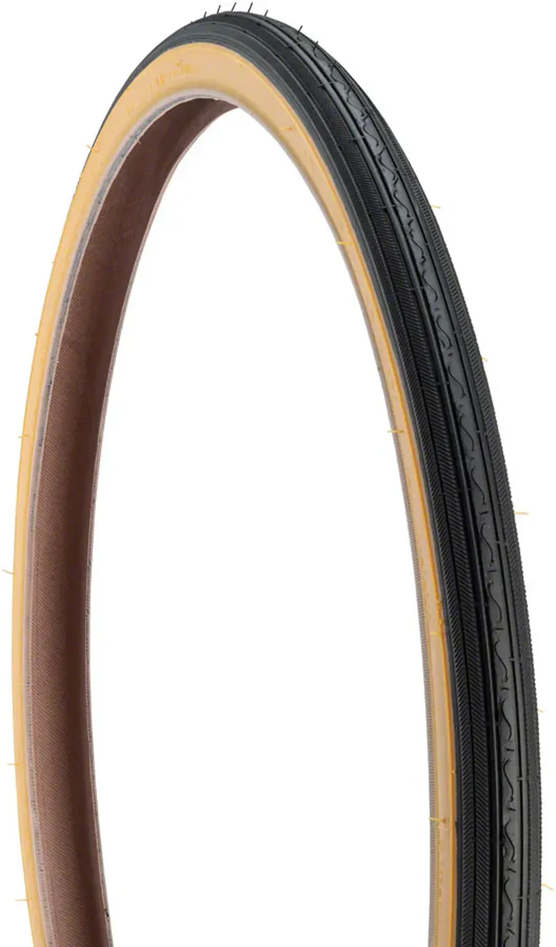 KENDA STREET K40 TIRE - 24 X 1-38 CLINCHER WIRE BLACKTAN 22TPI