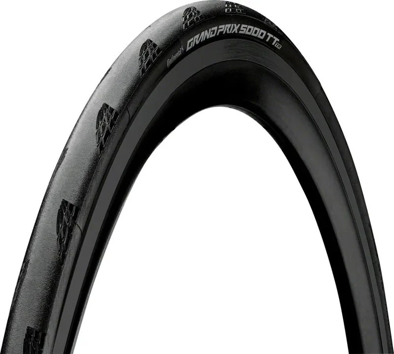 Continental Grand Prix 5000 Timetrial TR Tire 700 x 25 Tubeless BlackChili Vectran Breaker LazerGrip ACT