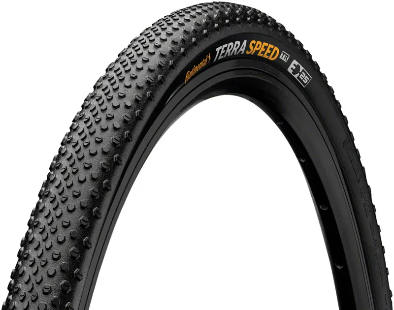 Continental Terra Speed Tire 700 X 45 Tubeless Black SL BlackChili ProTection