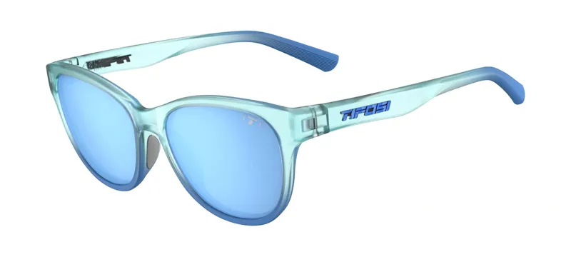 Tifosi Stella Sunglasses in Plum Crazy Sky Blue Mirror-1