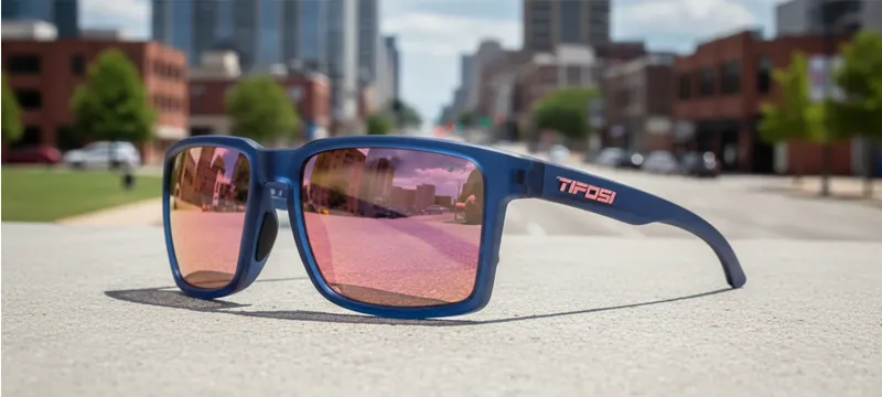 Tifosi Sylo Sunglasses in Midnight Vapor Pink Mirror-1