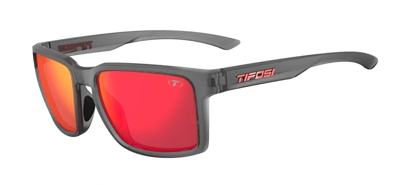 Tifosi Sylo Sunglasses in Satin Vapor Smoke Red Mirror-1