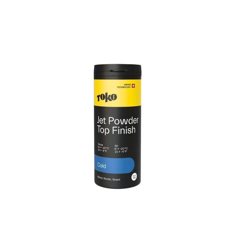 Toko Jet Powder Top Finish Wax Cold 30g in Blue