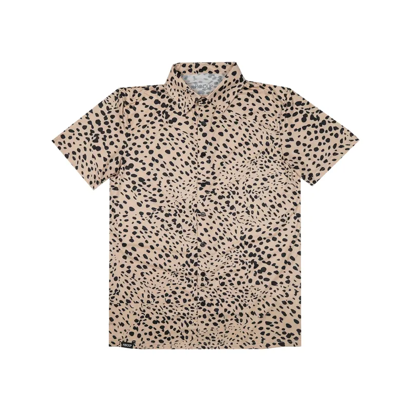 Handup FlexGRID Button Up Shirt in Trail Cat