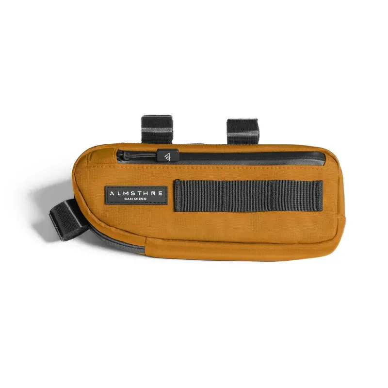 Almsthre Compact Frame Bag 0.9L in California Gold-1