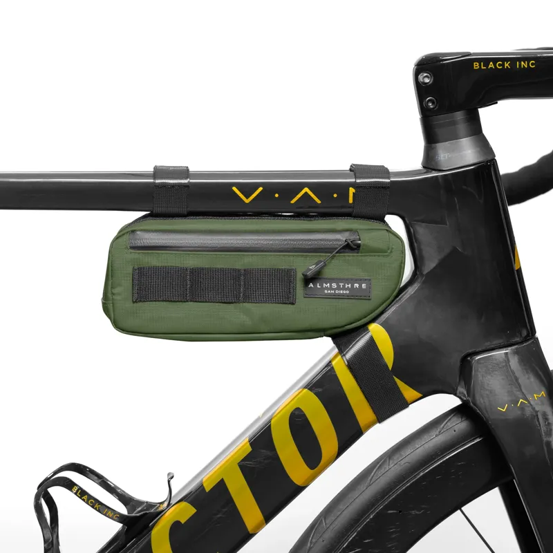 Almsthre Compact Frame Bag 0.9L in Hunter Green-1