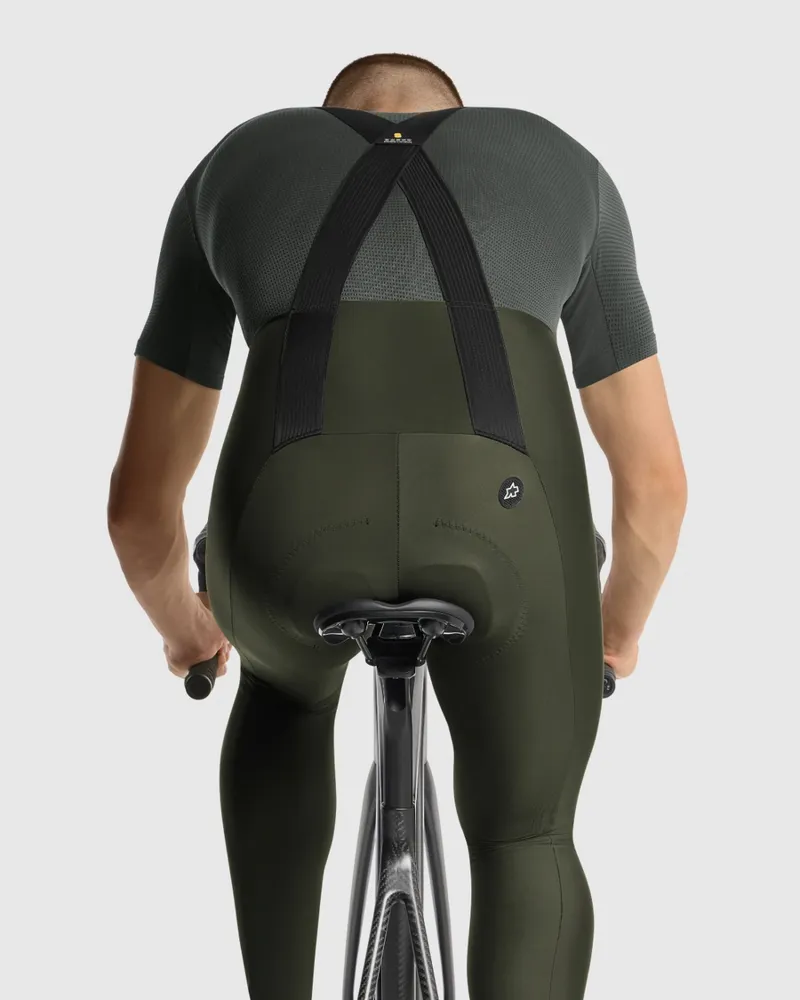 Assos Mille GT Spring Fall Bib Tights S11 in Green-4