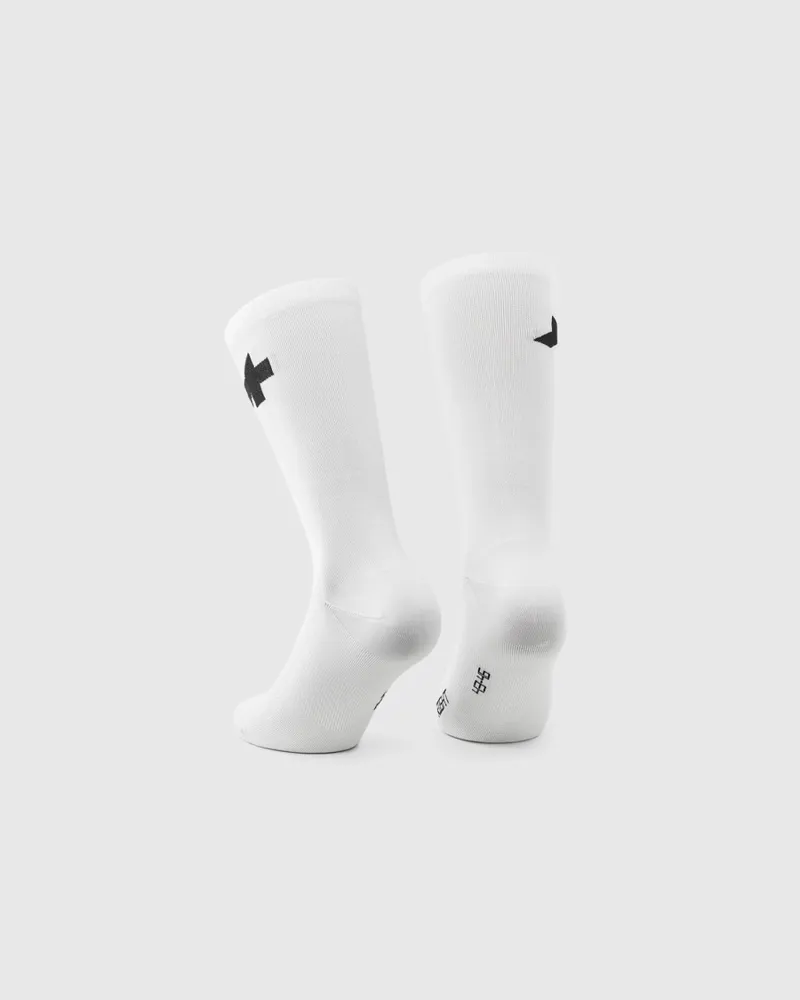 Assos R Socks S11 Twin Pack in White-1