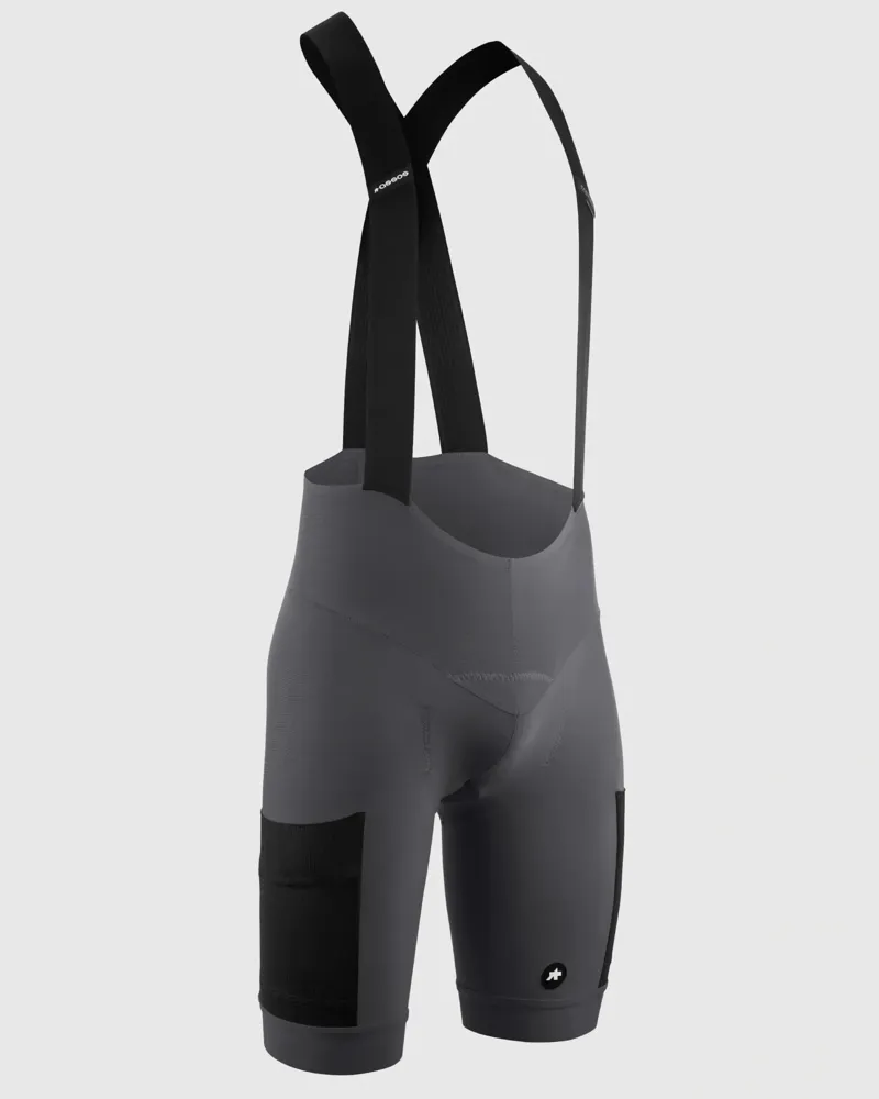 Assos Tactica Kieskafer Gravel Bib Shorts T5 in Robust Grey-2
