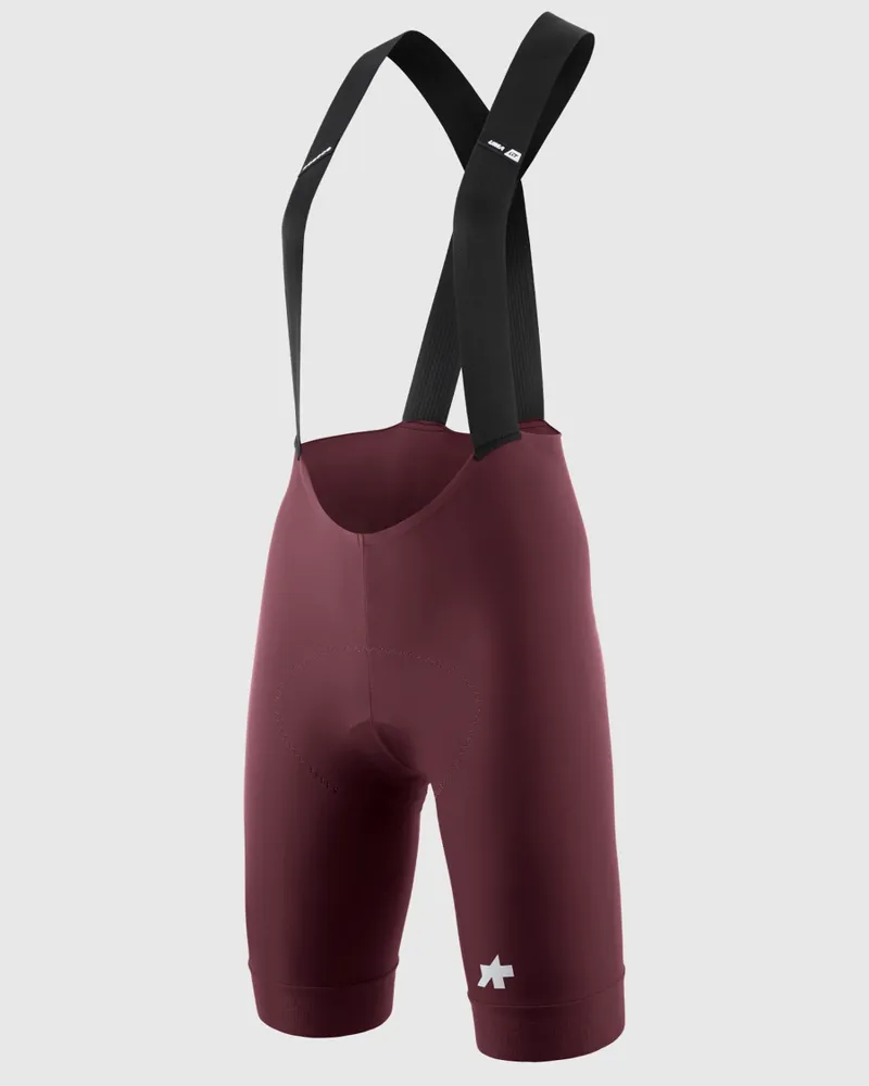 Assos UMA GT Bib Shorts S11 in Burgundy Red-3