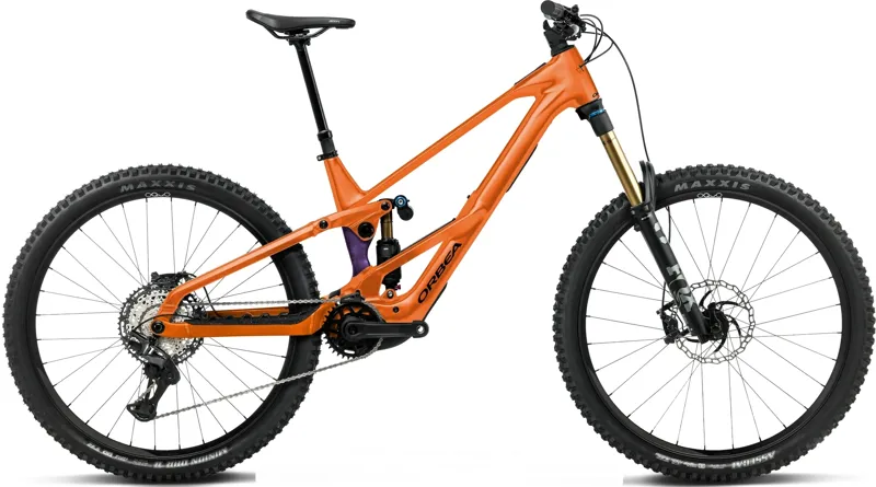 Orbea Wild LT H20 20mph E-Bike in Wild Orange/Royal Plum