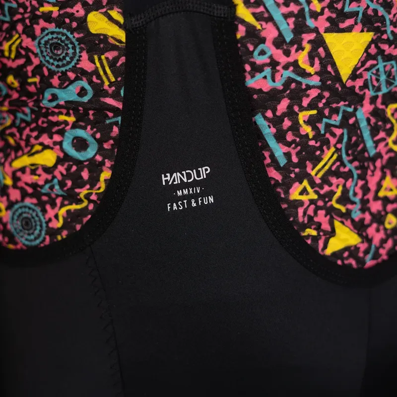 Handup Cargo Bib Shorts in Black-5