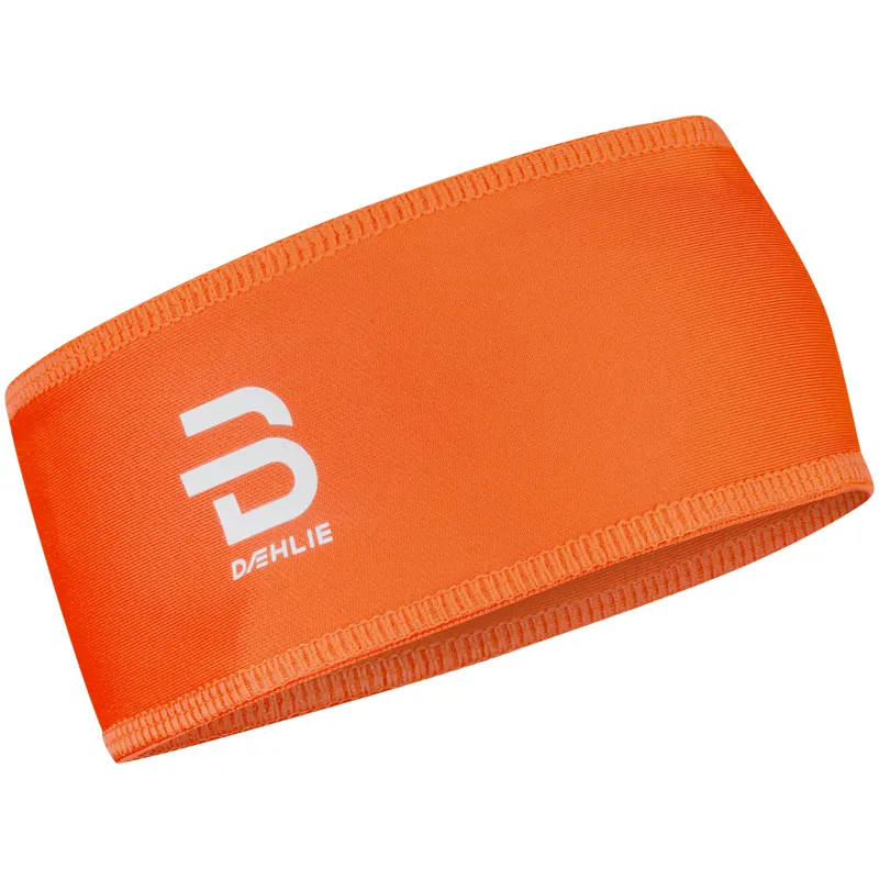 Bjorn Daehlie Polyknit Headband Women in Shocking Orange
