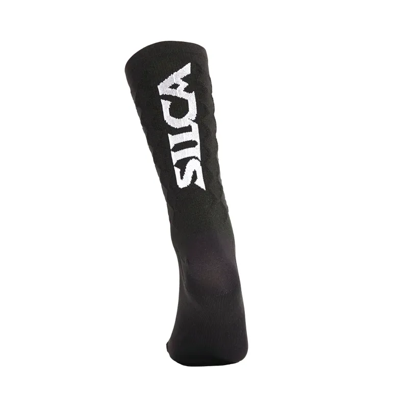 Silca Aero Sock Tall in Black Logo-2