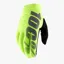 100% Brisker Gloves in Fluo Yellow