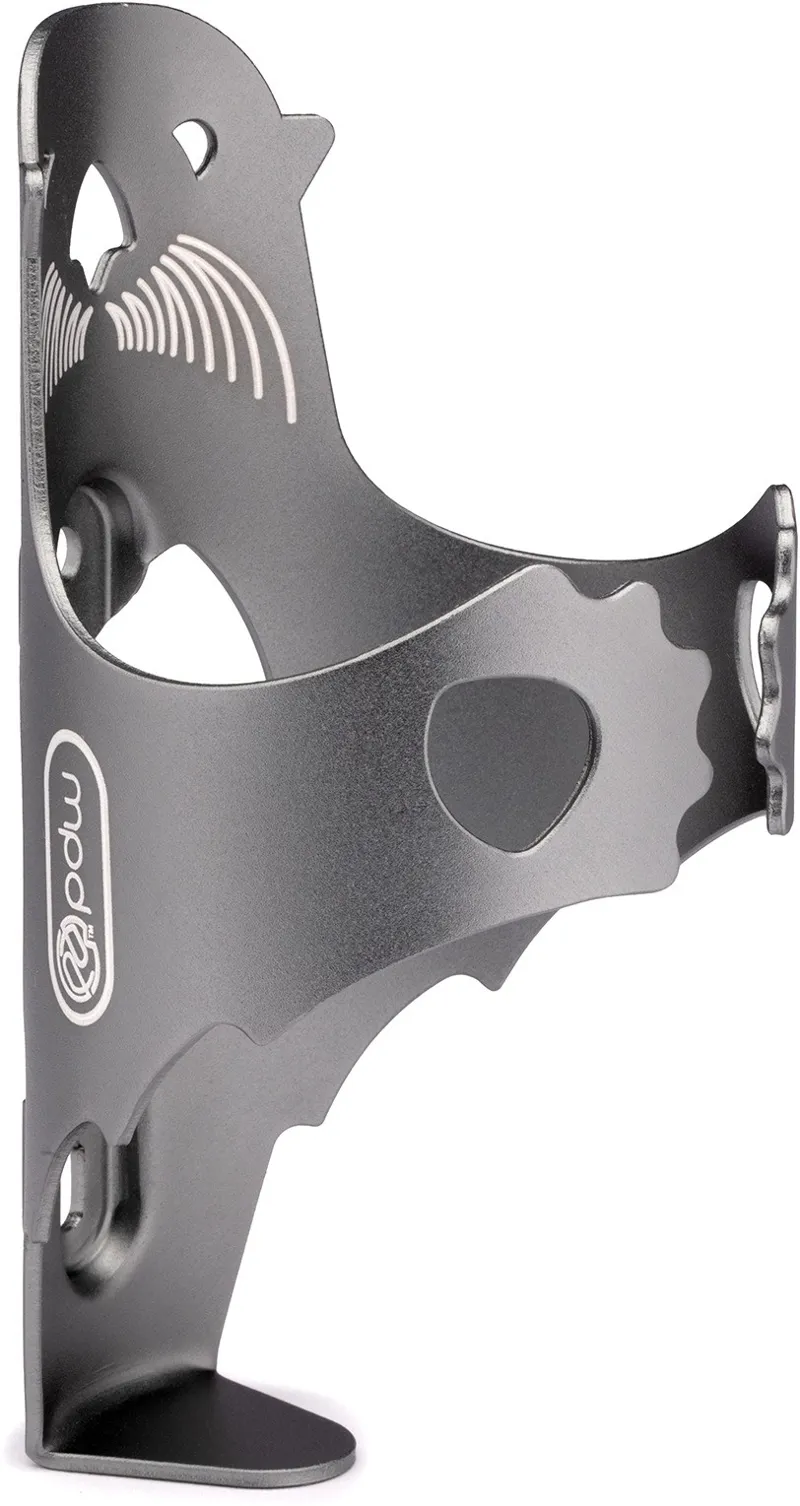 PDW Otter Bottle Cage: Grey-1