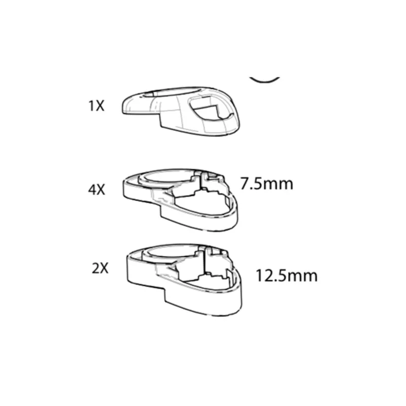 Cannondale SystemSix Stem Spacer Kit K28009-1