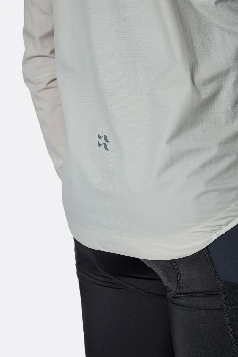 Rab Cinder Phantom Jacket: Light Zinc-6