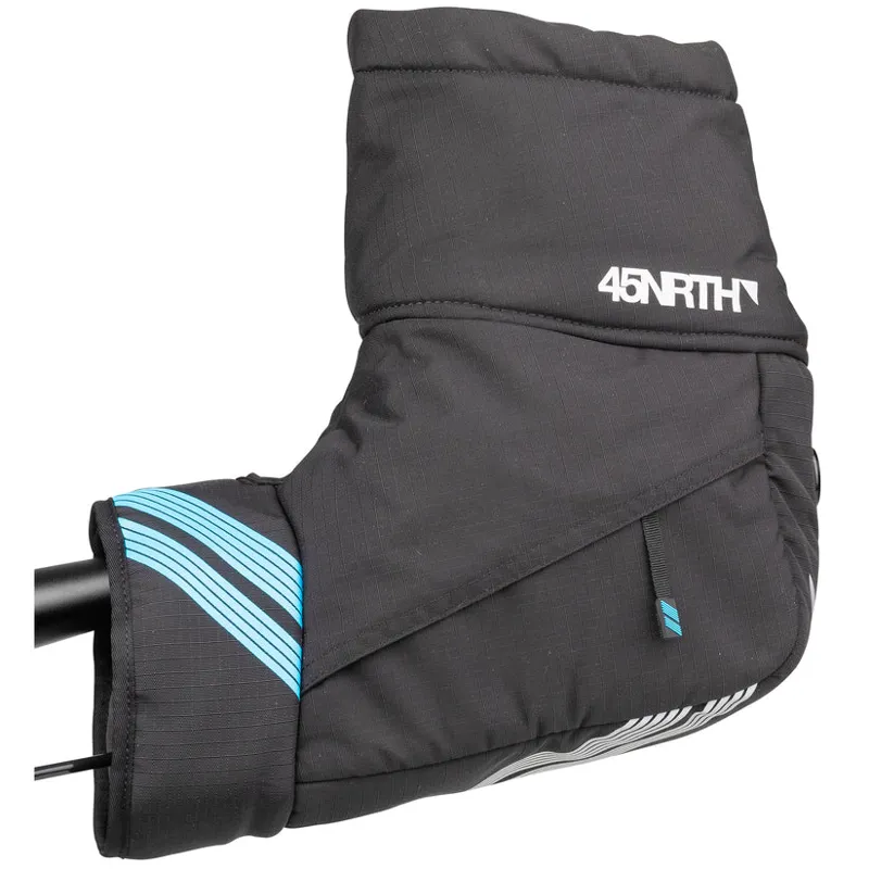 45NRTH Cobrafist Flat Bar Pogies - Black-3