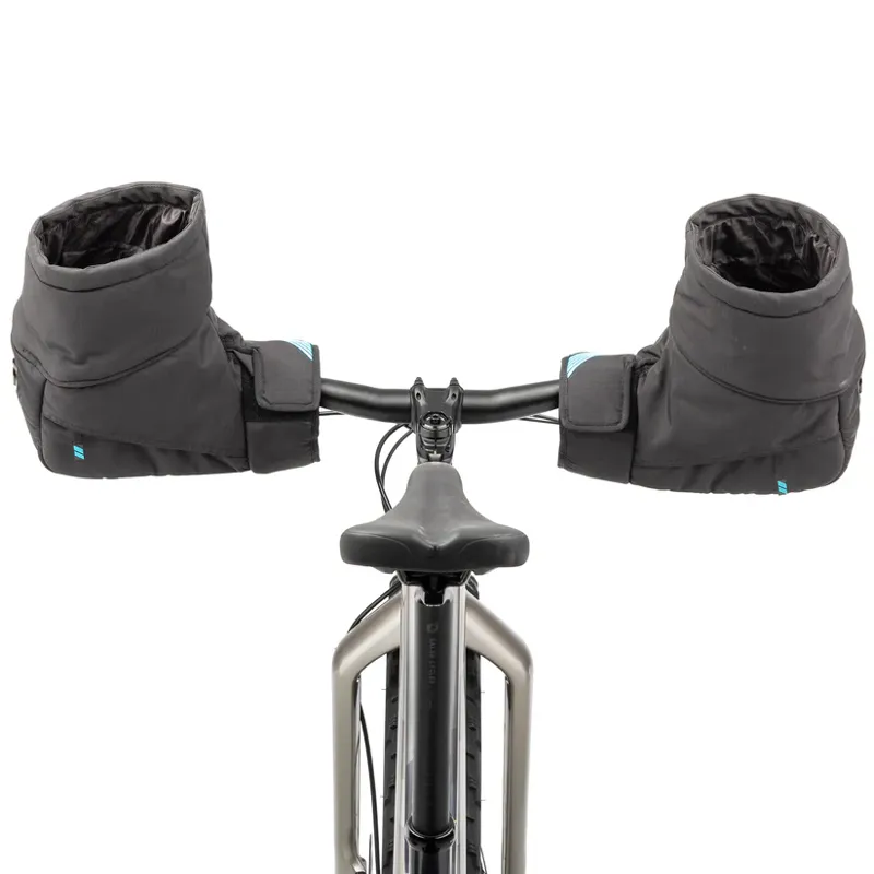 45NRTH Cobrafist Flat Bar Pogies - Black-2