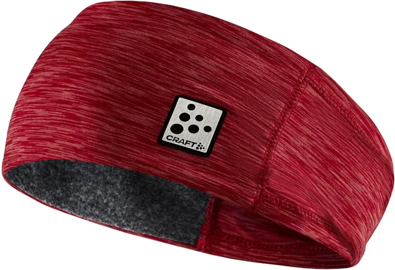 Microfleece Shaped Headband Rose Melang One Size One