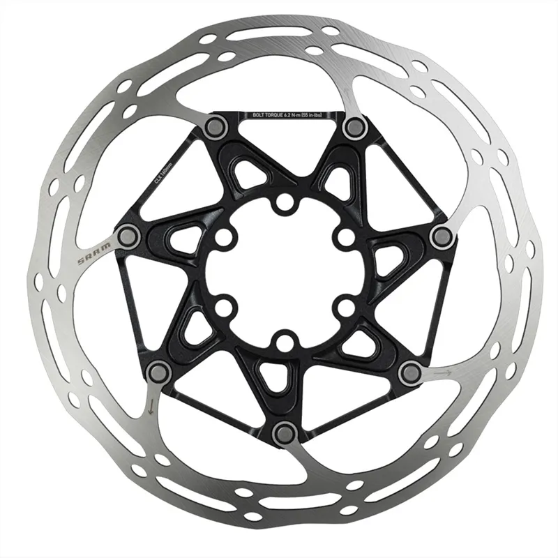 SRAM CenterLine X 160mm Center Lock Disc Brake Rotor in Silver/Black
