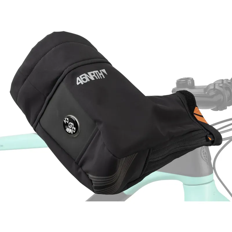 45NRTH Draugenklaw Flat Bar Pogies - Black-2